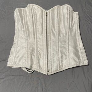 White Corset XL